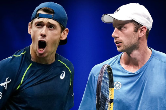Tứ kết tennis Rotterdam và Dallas Open: De Minaur giải mã chủ nhà, Fritz đại chiến Korda