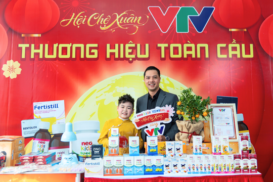 Hội chợ Xuân VTV 2026: Neo Kids và Vision Kids đồng hành thúc đẩy doanh nghiệp
