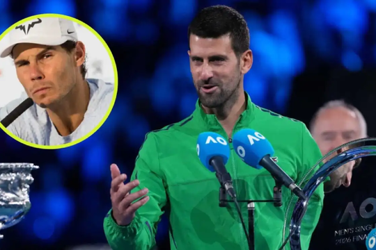 Nadal nhận định cơ hội giành Grand Slam thứ 25 của Djokovic gần như bằng không