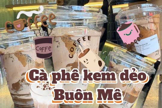Cà phê kem dẻo Buôn Mê: Thức uống gây sốt và công thức chuẩn vị để thực hiện tại nhà