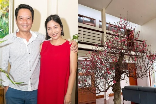 Diva Mỹ Linh hé lộ không khí Tết 2026 trong biệt phủ tại Sóc Sơn