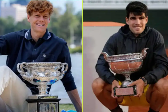 Alcaraz hay Sinner: Ai mới là ông vua thực thụ của làng tennis đương đại?