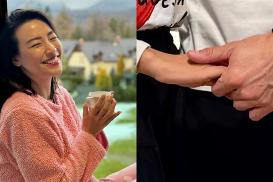 Á hậu Hoàng Oanh ẩn ý công khai bạn trai mới sau 4 năm ly hôn chồng Tây