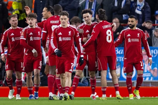 Liverpool hạ gục Brighton 3-0 tại FA Cup: Canh bạc Curtis Jones và sự bùng nổ của Szoboszlai
