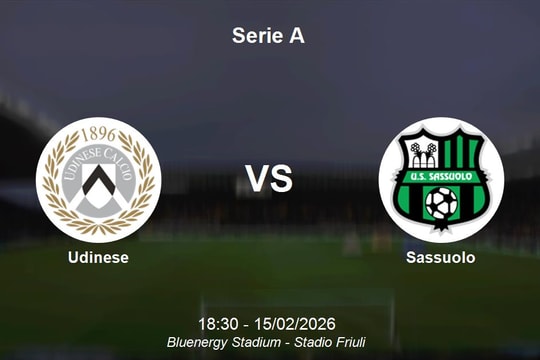 Nhận định Udinese vs Sassuolo - Serie A: Cuộc chiến nảy lửa tại Bluenergy Stadium