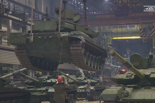 Nga hiện đại hóa xe tăng T-72A do cạn kiệt nguồn cung biến thể T-72B hiện đại