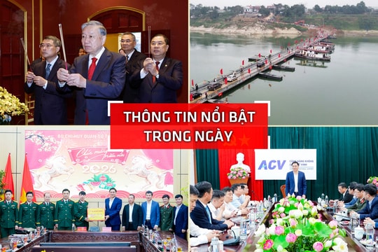 Nghệ An: Thông tin nổi bật ngày 16/2