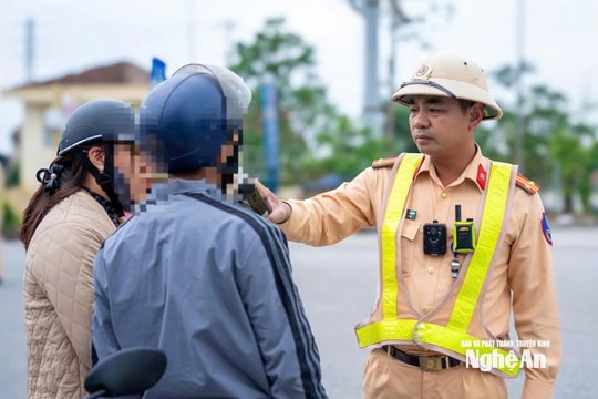 9 ngày Tết, CSGT Nghệ An xử lý 737 trường hợp vi phạm nồng độ cồn