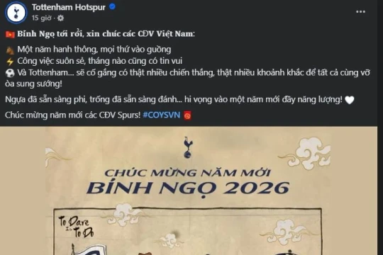 Vì sao các CLB châu Âu thi nhau chúc Tết người Việt Nam?; CLB Công an Hà Nội bị xử thua 0-3