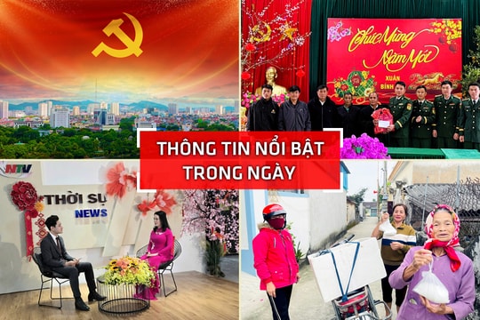 Nghệ An: Thông tin nổi bật ngày 18/2