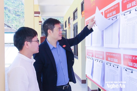 55 khu vực miền núi, biên giới Nghệ An được bỏ phiếu sớm trước 2 ngày