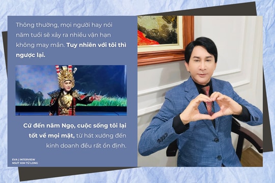 NSƯT Kim Tử Long đón Tết Bính Ngọ: Cột mốc tuổi 60 và tâm huyết với cải lương