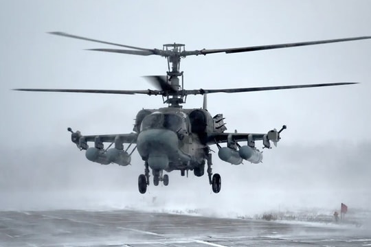 Trực thăng Ka-52M của Nga tiêu diệt 25 UAV bằng đạn thông minh 30mm mới