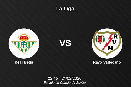 Nhận định Real Betis vs Rayo Vallecano: Sức mạnh tại Estadio La Cartuja de Sevilla