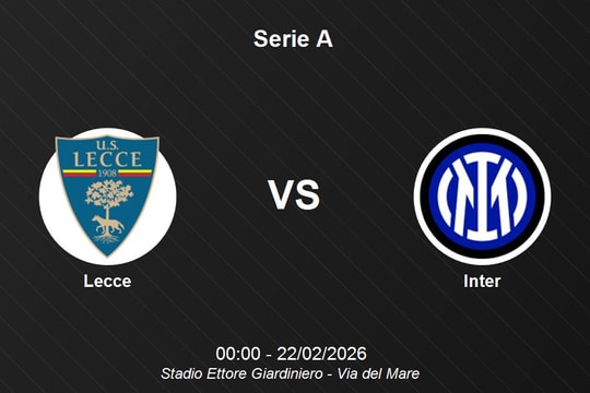 Nhận định Lecce vs Inter - Bản lĩnh nhà vô địch Serie A trước thử thách nhân sự