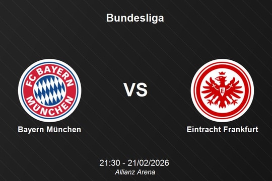 Nhận định Bayern München vs Eintracht Frankfurt - Đại chiến tại Allianz Arena (Bundesliga)
