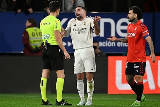 Real Madrid đối mặt cuộc chuyển giao: Sự sa sút của Dani Carvajal và dấu chấm hết cho một kỷ nguyên