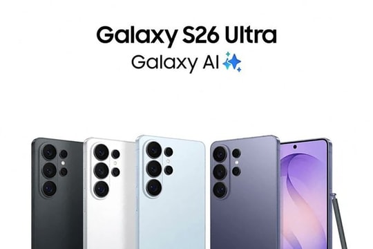 Galaxy S26 Ultra lộ diện thiết kế và 4 màu sắc mới trước ngày ra mắt chính thức