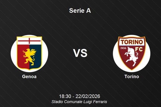 Nhận định Genoa vs Torino - Serie A: Cuộc đối đầu nảy lửa tại Luigi Ferraris