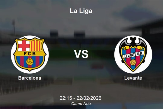 Nhận định Barcelona vs Levante - La Liga