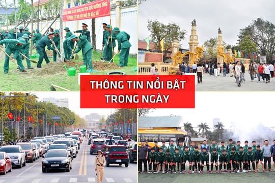 Nghệ An: Thông tin nổi bật ngày 22/2