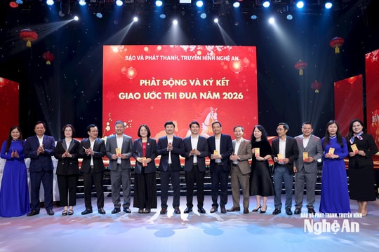 Báo và phát thanh, truyền hình Nghệ An gặp mặt đầu Xuân Bính Ngọ 2026