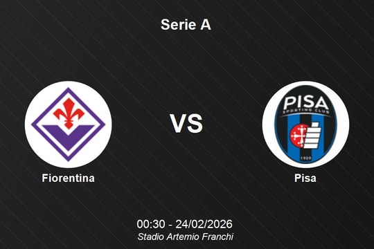 Nhận định Fiorentina vs Pisa - Serie A: Cuộc chiến sinh tử vùng Tuscan