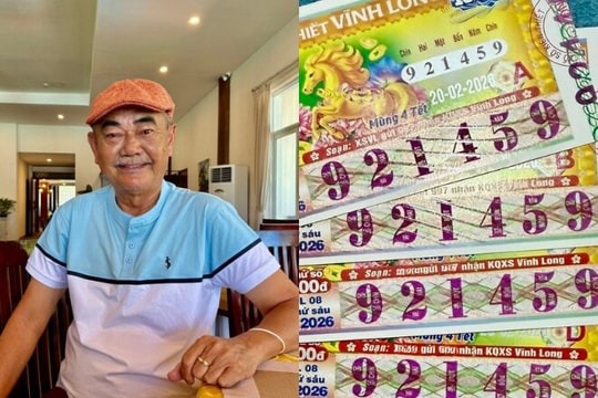 NSND Việt Anh và diễn viên Trung Dũng bất ngờ trúng số đầu năm Bính Ngọ 2026