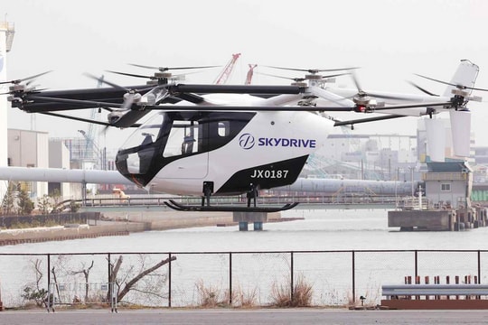 SkyDrive SD-05: Ô tô bay Nhật Bản bắt đầu thử nghiệm thực tế tại Tokyo