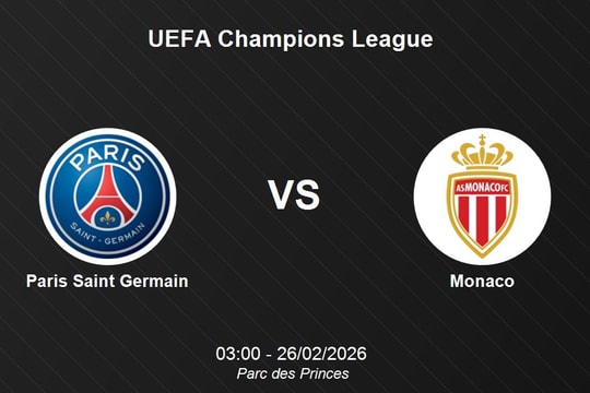 Nhận định Paris Saint Germain vs Monaco: Đại chiến nước Pháp tại vòng bảng UEFA Champions League