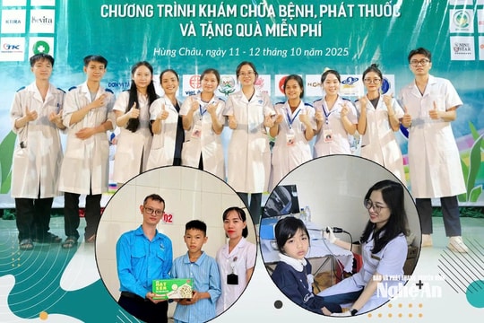 Sáng y đức trên hành trình thiện nguyện