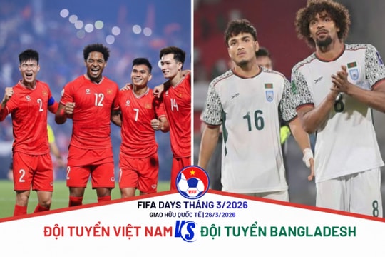 Tuyển Việt Nam chốt lịch giao hữu Bangladesh: Bước chạy đà cho tham vọng Asian Cup 2027