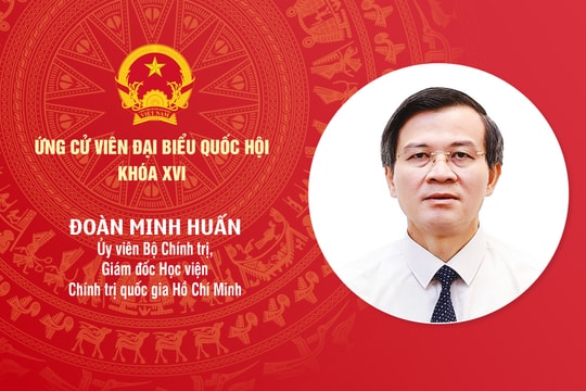 Tiểu sử ứng cử viên Đại biểu Quốc hội khóa XVI Đoàn Minh Huấn
