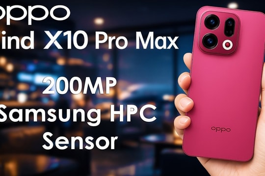 OPPO Find X10 Pro Max sở hữu camera 200MP Samsung và chip 2nm đầu tiên từ MediaTek