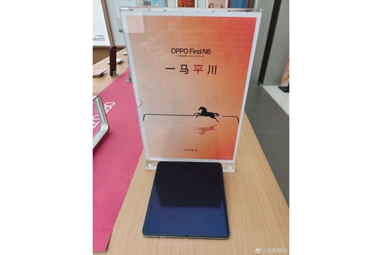 Lộ diện OPPO Find N6 với màn hình không nếp gấp và cấu hình Snapdragon 8 Elite