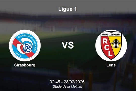 Nhận định Strasbourg vs Lens - Đại chiến tại Stade de la Meinau (Ligue 1)