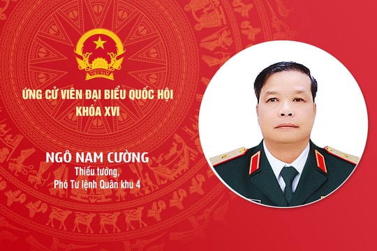 Tiểu sử ứng cử viên Đại biểu Quốc hội khóa XVI Ngô Nam Cường