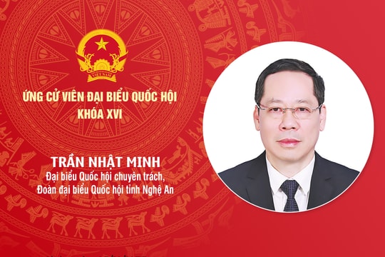 Tiểu sử ứng cử viên Đại biểu Quốc hội khóa XVI Trần Nhật Minh