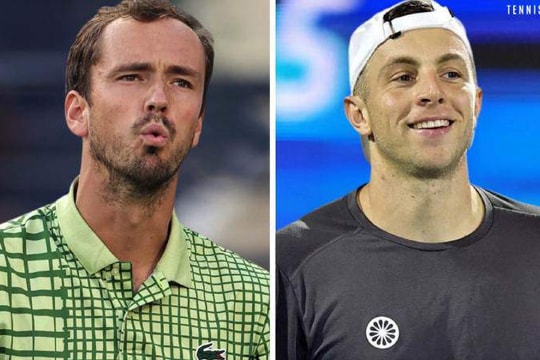 Daniil Medvedev quyết đòi nợ Tallon Griekspoor tại chung kết Dubai Championships 2026