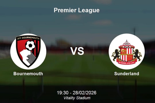Nhận định Bournemouth vs Sunderland - Premier League