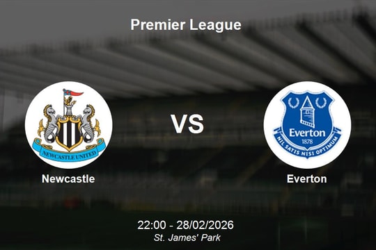Nhận định Newcastle vs Everton - Premier League: Cuộc chiến giữa bảng tại St. James' Park