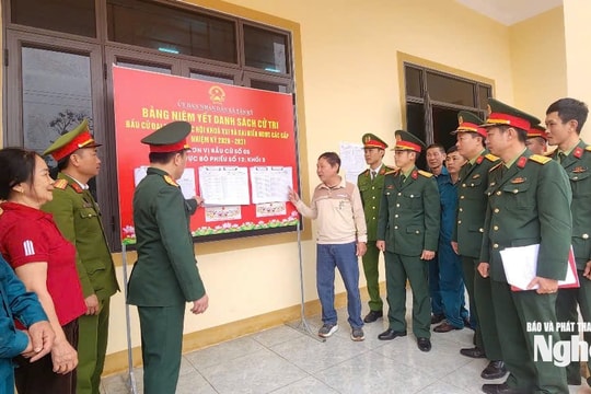 Đảm bảo an toàn tuyệt đối cho ngày hội lớn của toàn dân