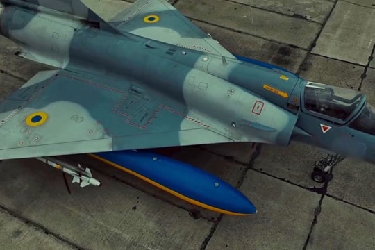 Ukraine triển khai tiêm kích Mirage 2000 thực hiện các cuộc không kích mục tiêu mặt đất