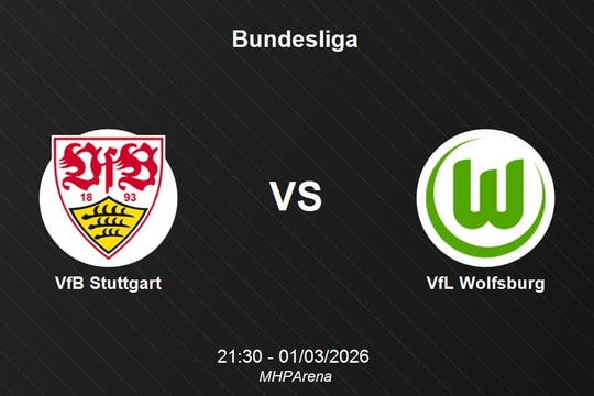 Nhận định VfB Stuttgart vs VfL Wolfsburg - Bundesliga (Vòng đấu quyết định)