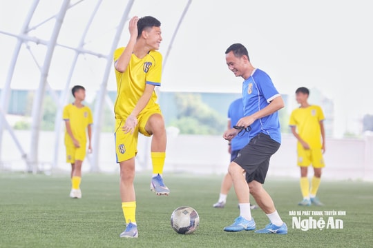 U15 Sông Lam Nghệ An I hướng đến chiến thắng đầu tiên ở vòng loại Giải U15 Quốc gia