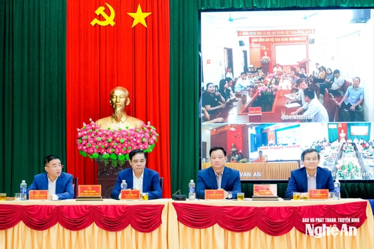 Giám đốc Học viện Chính trị Quốc gia Hồ Chí Minh và các ứng cử viên đại biểu Quốc hội, HĐND tỉnh tiếp xúc cử tri, vận động bầu cử