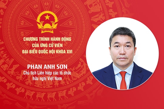 Chương trình hành động của ông Phan Anh Sơn - ứng cử viên ĐBQH khóa XVI tỉnh Nghệ An