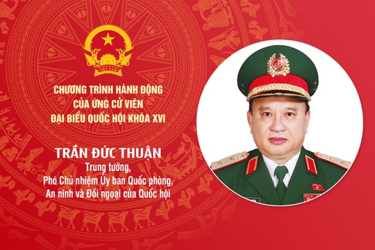 Chương trình hành động của ông Trần Đức Thuận - ứng cử viên ĐBQH khóa XVI tỉnh Nghệ An