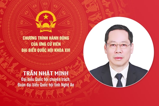 Chương trình hành động của ông Trần Nhật Minh - ứng cử viên ĐBQH khóa XVI tỉnh Nghệ An