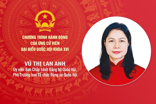 Chương trình hành động của bà Vũ Thị Lan Anh - ứng cử viên ĐBQH khóa XVI tỉnh Nghệ An